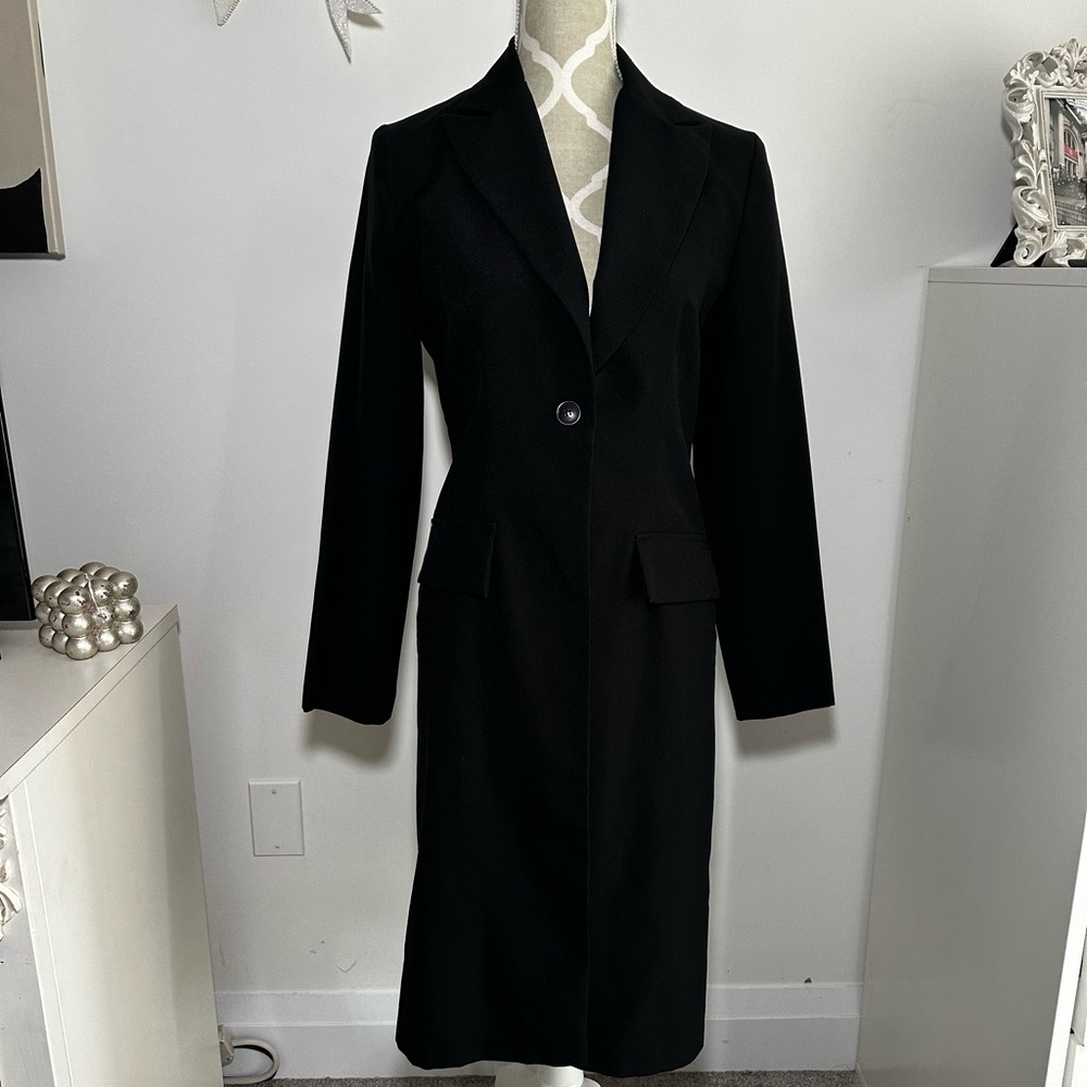 Elegant vintage Black Women's blazer Coat